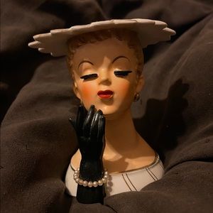 Rare Vintage Napco 1956 lady head vase